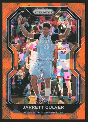 2020-21 Panini Prizm #238 Jarrett Culver Orange Ice Prizms - Image 1 of 2