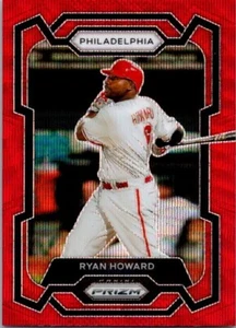 2024 Panini Prizm - Ryan Howard #125 Red Pulsar Prizm - Foto 1 di 1