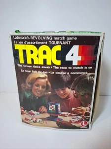 Vintage 1976 Lakeside Trac 4 Revolving Match Board Game New - Picture 1 of 4