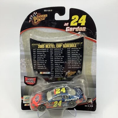 Winners Circle Jeff Gordon Diecast 2005 Nextel Cup Hood Magnet NASCAR #24 1/64 Foto 1 de 2