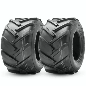 Set Of 2 24x12.00-12 Lawn Mower Tires 4Ply 24x12x12 Tubeless Lug Tires Tractor - Picture 1 of 6