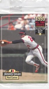 1995 Jimmy Dean All Time Greats Rod Carew