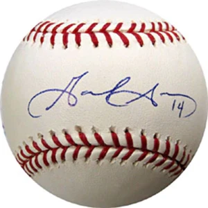 Gaby Sanchez Autographed/Signed Baseball - Picture 1 of 1