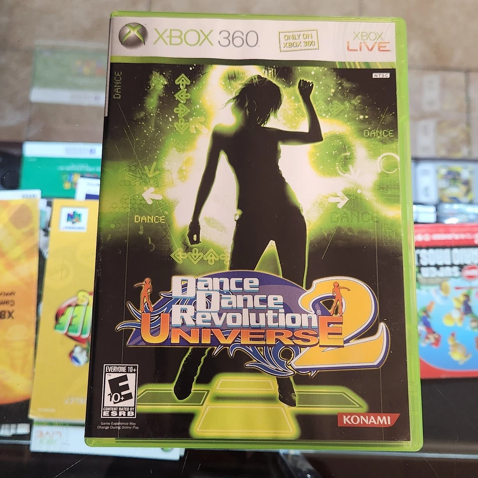 Dance Dance Revolution Universe 2 (Xbox 360, 2007) CIB, Very Good - Image 1 of 1