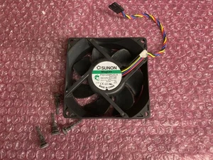 Dell Optiplex 7010,9010 MT Precision T1600 Case Fan WC236 With Grommets x4 - Picture 1 of 1