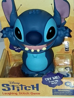JUEGO ELECTRÓNICO DISNEY STITCH 6+ PRESIONA SU VIENTRE Y PASA ANTES DE REÍR...! Foto 1 de 4
