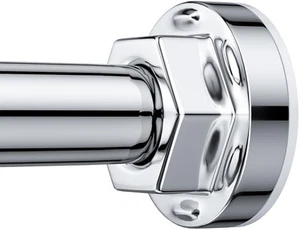 Shower Curtain Rod 27-79 Inches, Adjustable Tension Shower Rod No Drilling, N... - Picture 1 of 7
