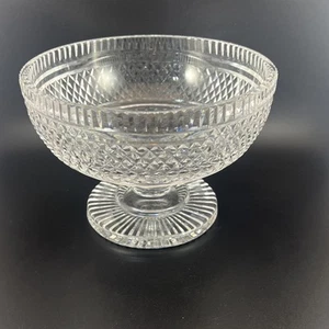 WATERFORD CRYSTAL COLLEEN FOOTED CENTERPIECE BOWL 9" - Picture 1 of 8