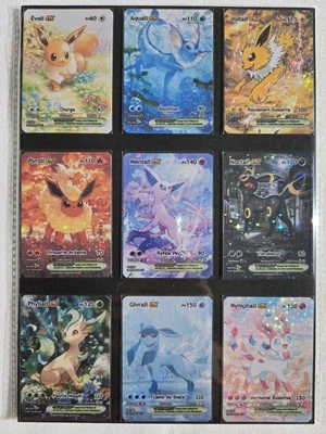 Cartes Pokémon Noctali Mentali Évolitions Evoli Aquali Pyroli Voltali... - Bild 1 von 4