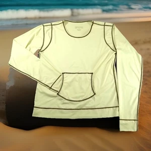 Athleta Summer Shade RashGuard S gelb Langarm Coastal Cowgirl Paddleboard - Bild 1 von 17