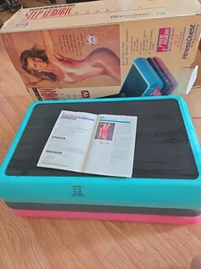 Jane Fonda Fitness Quest Vintage 3 Tier Step Aerobic Exercise Stair Stepper - Picture 1 of 8