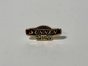 Sunnen Machining Products 30 Year Service Anniversary Lapel Pin 1/10 10K Gold GF - Picture 1 of 3