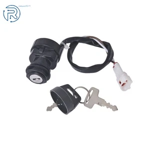 Ignition Key Switch Fit For Yamaha Warrior 350 YFM350X 2002 2003 2004 - Picture 1 of 6
