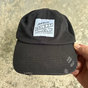 Halsey Hat Cap Unisex Adults OSFA Black Cotton Distressed Pop Music Tour Concert - Bild 1 von 9