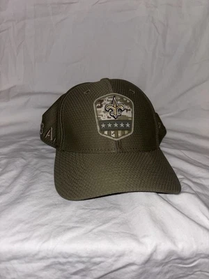 Бейсболка New Era 39Thirty NFL New Orleans Saints Salute to Service - Изображение 1 из 4