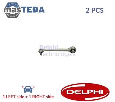 TC3796 LH RH TRACK CONTROL ARM PAIR FRONT OUTER UPPER DELPHI 2PCS NEW - Image 1 of 4
