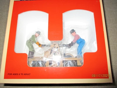 Lionel Escala O TRABAJADORES FERROVIARIOS Coche de Mano Motorizado 6-18429 NUEVO en caja Foto 1 de 4