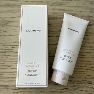Laura Mercier Almond Coconut Exfoliating Body Wash 200ml New - Picture 1 of 3
