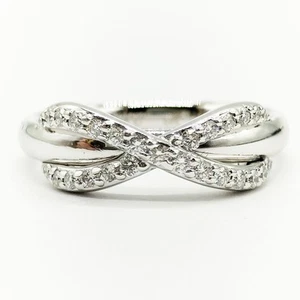 Tiffany and Co. Ring Infinity Natural Diamond Platinum 3562406 - Picture 1 of 11