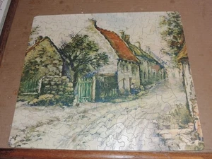 50'S WHITMAN GUILD PUZZLE SERIES EE #2900 "OLD WORLD VILLAGE" 1PC LOST - Bild 1 von 12