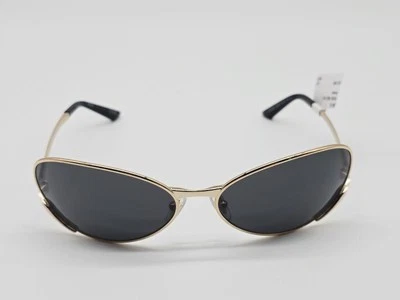 Versace Sunglasses VE2285   100287 64/16 Gold Frame And Gray Lens Unisex - Image 1 of 4
