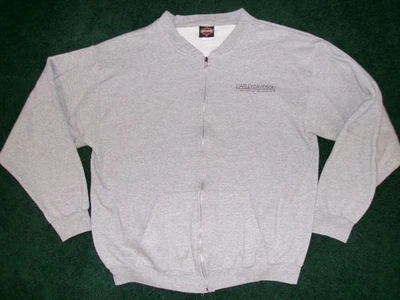 Vtg Y2K HARLEY DAVIDSON SWEAT T SHIRT XL 2002 HD TUCSON AZ USA MADE FULL ZIP - Image 1 of 4