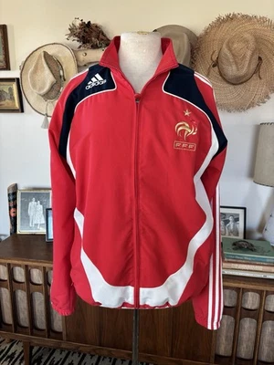 Rare Vintage Adidas France Football National Jacket Soccer Track Top Size M/L - Image 1 of 4