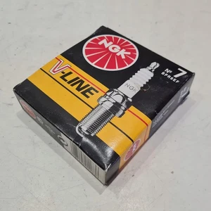 NGK V-LINE/7 BPR6EF SCORPIO SIERRA 2.9 Spark Plugs Set of 4 - Picture 1 of 2