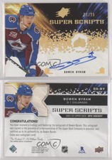 2021-22 SPx Superscripts Gold /25 Bowen Byram #SS-BY Auto
