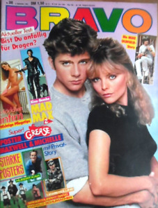BRAVO 36 - 1982 A Michelle Pfeiffer Spider Murphy Gang BAP Falco Chris Norman