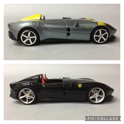 1/43 Kit per trasformazione da Ferrari SP1 a SP2 base Burago also in 1/24 1/18 - Immagine 1 di 4