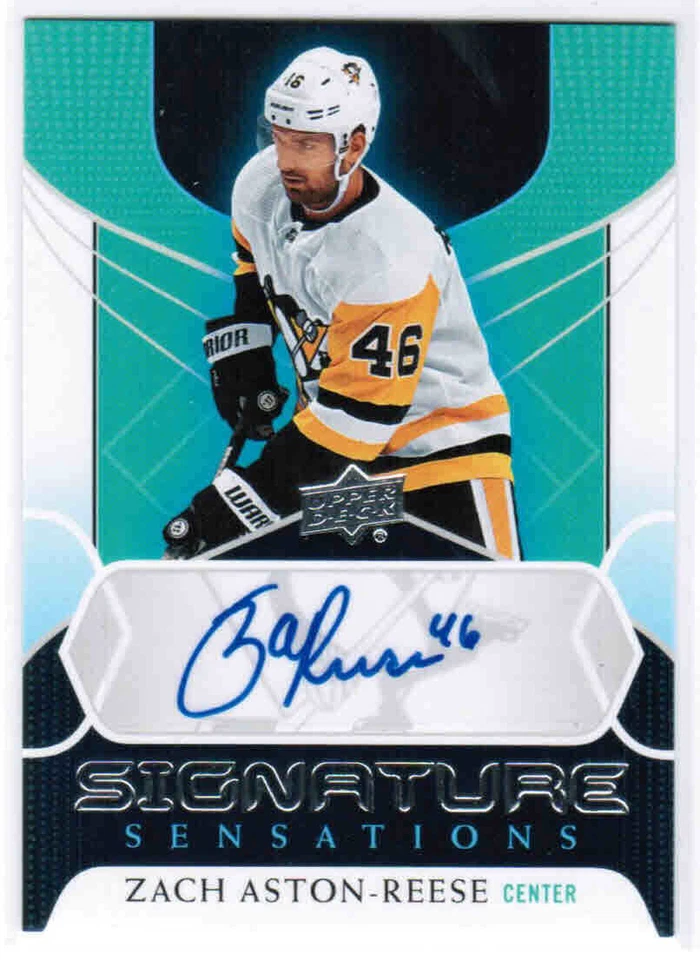 20/21 2020 UD SERIES 1 HOCKEY SIGNATURE SENSATIONS AUTO CARDS SS-XX U-Pick List - Image 1 of 1