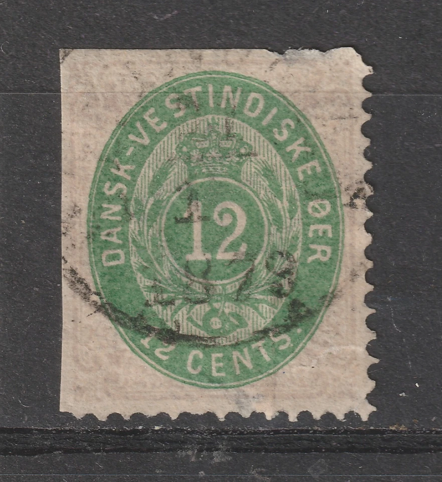 Indias Occidentales Danesas Lote 9: (#11 G/VG Usado H) 2023 Scott Catálogo Valor $170.00 Foto 1 de 1