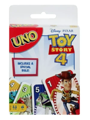 Disney Pixar Toy Story 4 Uno  New Ages 7+  for 2-10 players - Image 1 of 2