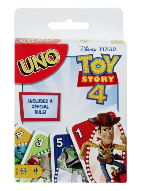 Disney Pixar Toy Story 4 Uno New Ages 7+ para 2-10 jugadores Foto 1 de 2