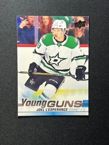 Joel L’esperance 2019-20 Upper Deck Young Guns RC #217 - Picture 1 of 2
