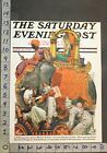 1928 ELBERT MCGRAN JACKSON CIRCUS PARADE CLOWN ELEPHANT ILLUS ART COVER COV1434