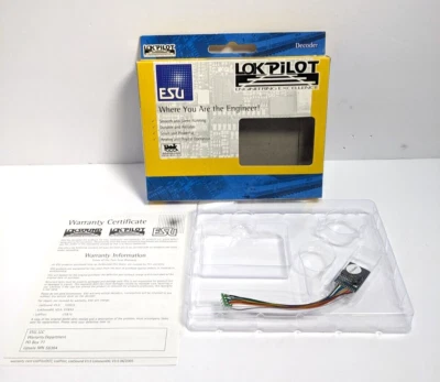 ESU HO 61600 LokPilot V3.0 M4, with 8-pin plug according to NEM 652 - Image 1 of 4