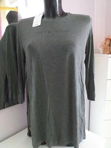 MNG DENIM & TEES DAMEN SHIRT NEU MIT SEITENSCHLITZ GR M - Bild 1 von 2