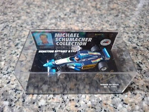 Minichamps 1/64 Michael Schumacher Benetton B195 Winner GP Brazil 1995 - Picture 1 of 3