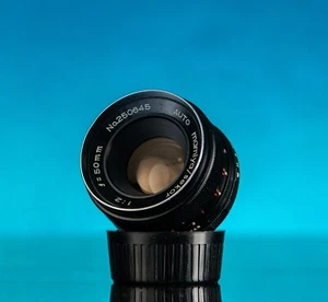 Auto Mamiya Secor 1:2 f=50mm Manual Prime Lens M42 mount - Picture 1 of 4