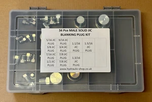 KIT TAGLIANDO ADATTATORE IDRAULICO SPINA SOLIDA MASCHIO JIC 34 PEZZI OMAGGIO APC IL GIORNO SUCCESSIVO - Foto 1 di 2