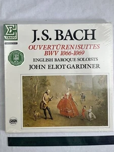 John Eliot Gardener - J.S. Bach Erato Ouverturen Suites BMV 1066/1068  Brand NEW - Picture 1 of 2