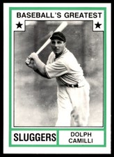 1982 TCMA BASEBALL'S GREATEST SLUGGERS - #34 DOLPH CAMILLI BROOKLYN DODGERS