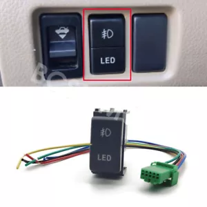 Car Front Fog Light LED Switch Fit For Nissan Patrol Y61 Y62 Titan 2008-2015 - Picture 1 of 11