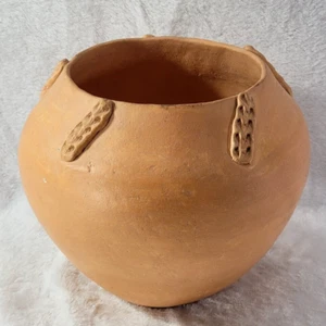 Cerámica en maceta diseñada por mazorca de maíz nativa americana Acoma - Imagen 1 de 10