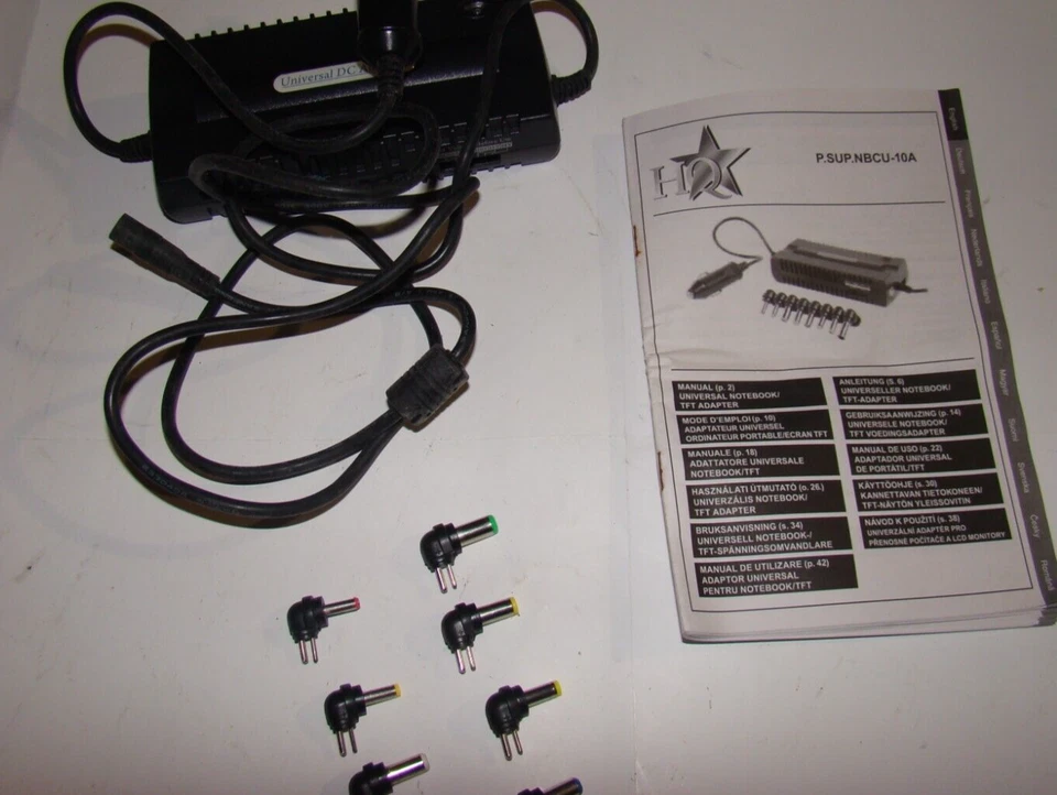 Universal Notebook KFZ Ladeadapter 12Volt Zig Stecker - Bild 1 von 4