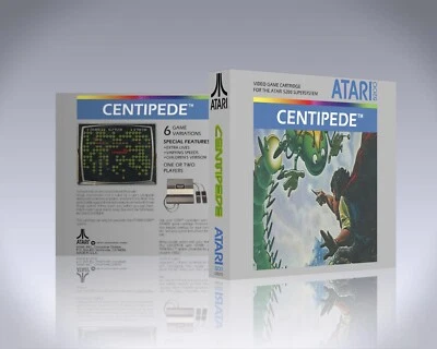 Atari 5200 Case - NO GAME - Centipede - Image 1 of 3