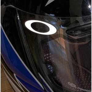 Casco O`s casco patrocinador gráficos Dovi Rossi Márquez BLANCO REFLECTANTE x 2 piezas - Imagen 1 de 1