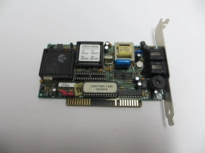 Zoom Telephonics COM Port Card 14.4 OEM PCB REV 1.4 PN311 BDN-VFPV32BISB - Image 1 of 4